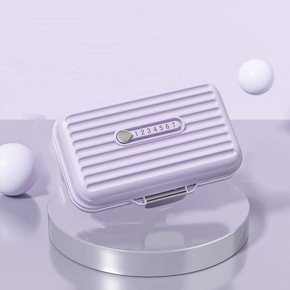 Portable Pill Organizer | Seven Compartments with Digital Counter