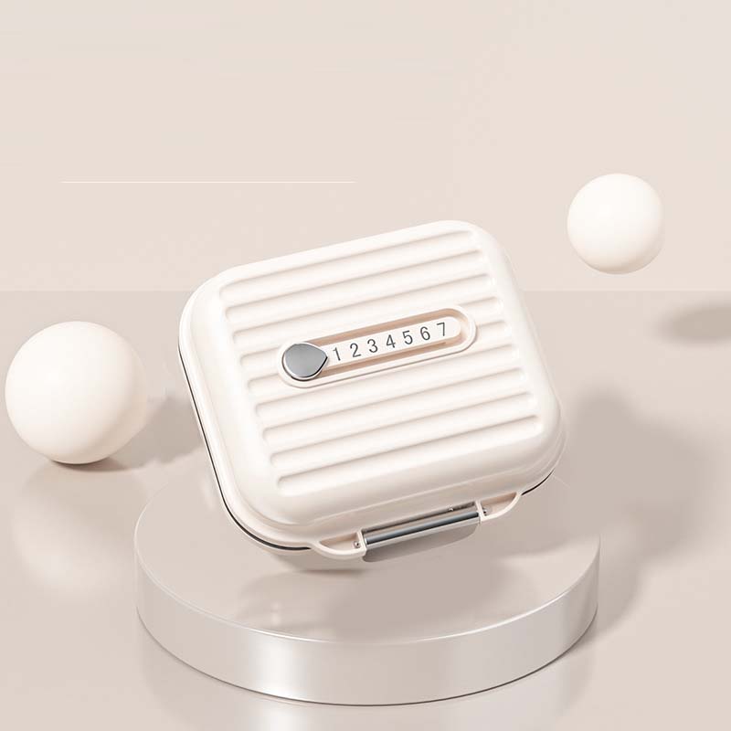 Portable Pill Organizer | Seven Compartments with Digital Counter