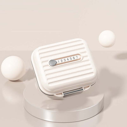 Portable Pill Organizer | Seven Compartments with Digital Counter