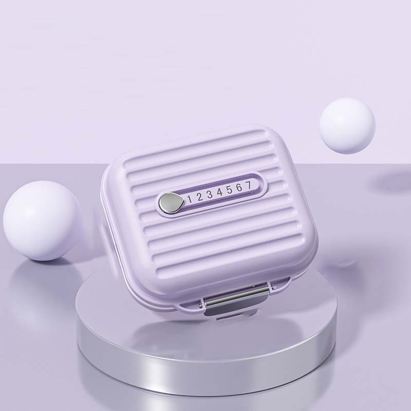 Portable Pill Organizer | Seven Compartments with Digital Counter