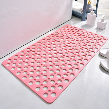 Textured Shower Mat with Grip Pattern Backing and Antibacterial Treatment