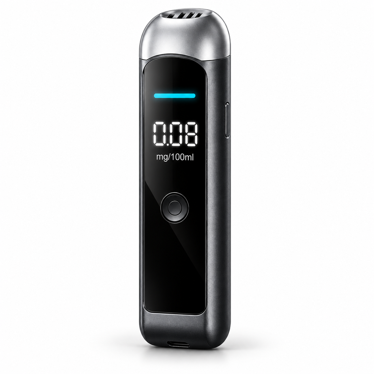 Portable Breathalyser Digital Alcohol Tester Compact Design