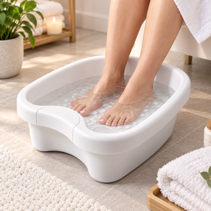 Portable Foot Soaking Basin Easy Carry Spa Foldable