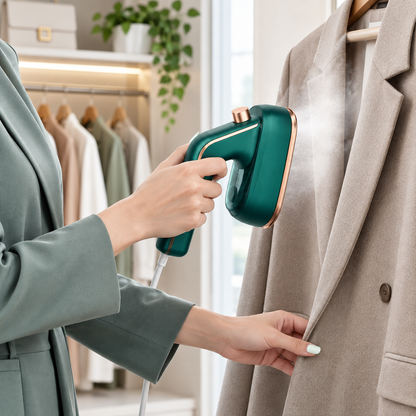 Portable Garment Iron Vertical Steam Handheld Compact