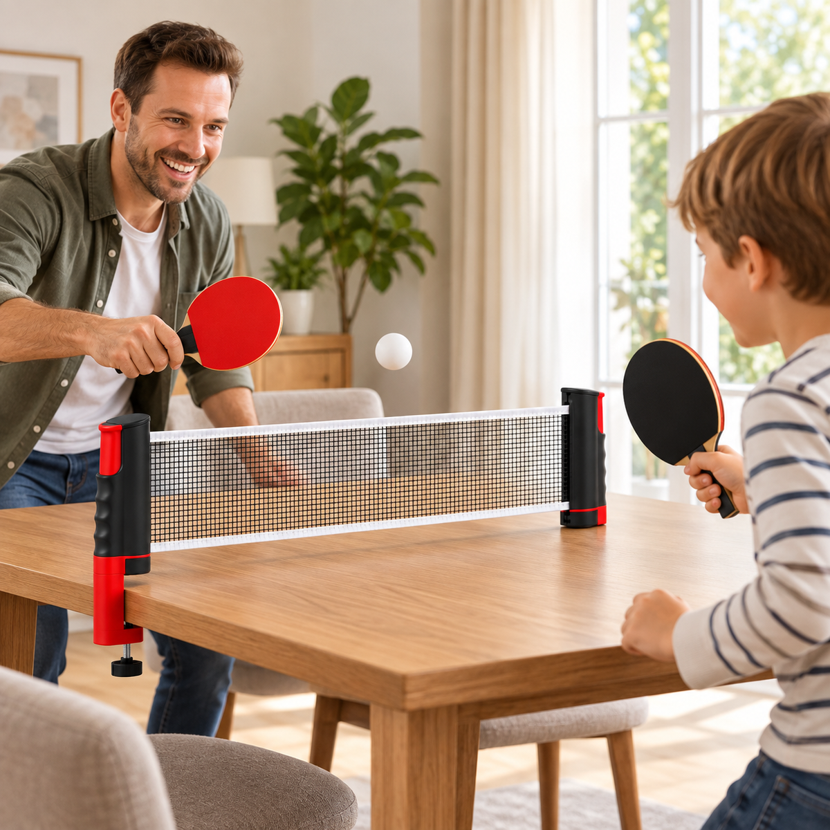 Portable Table Tennis Net Universal Adjustable Setup