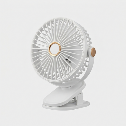 Portable Handheld Fan 3-Speed Adjustable Battery Powered