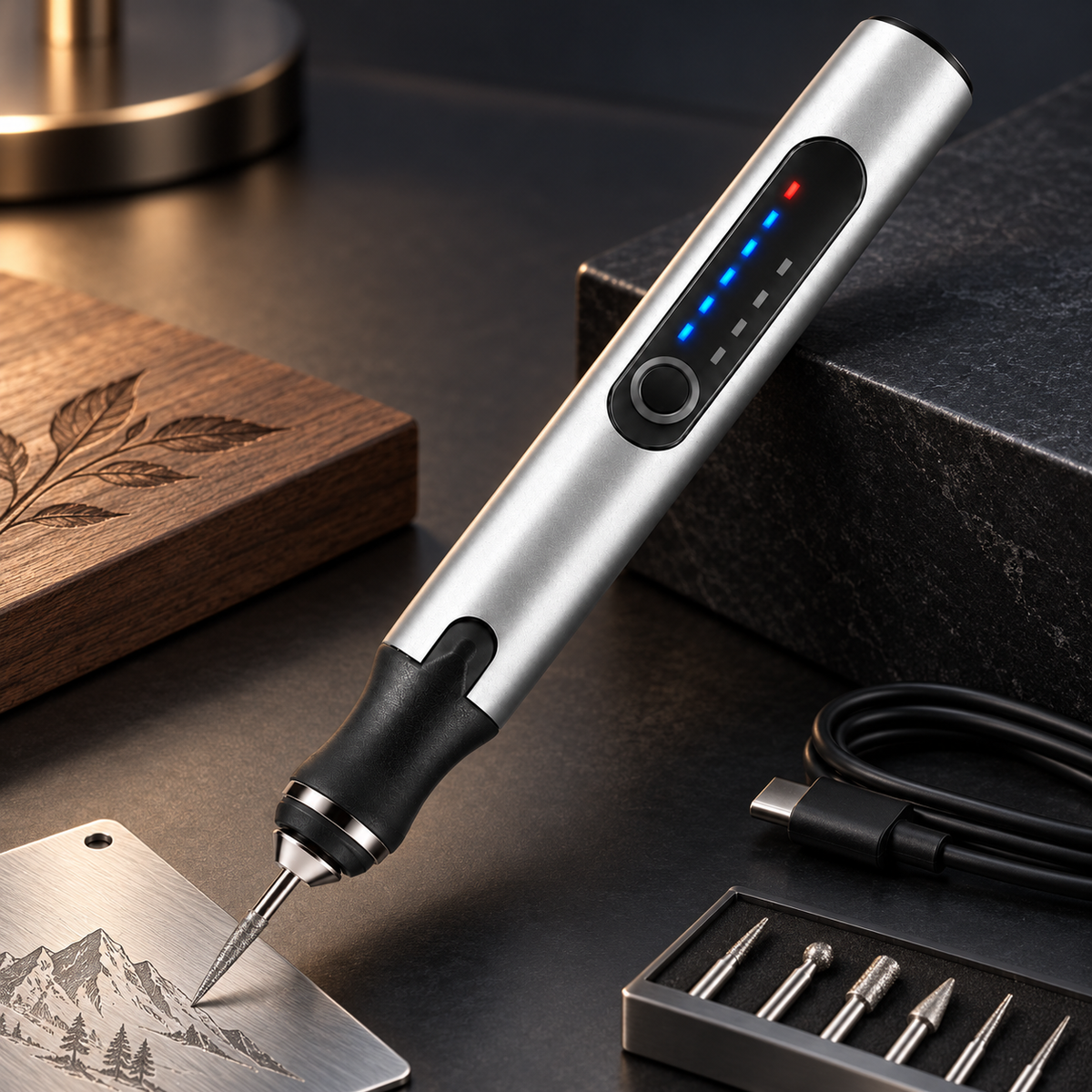 Precise Engraver Pen Quiet Tool Handheld Metal Marking