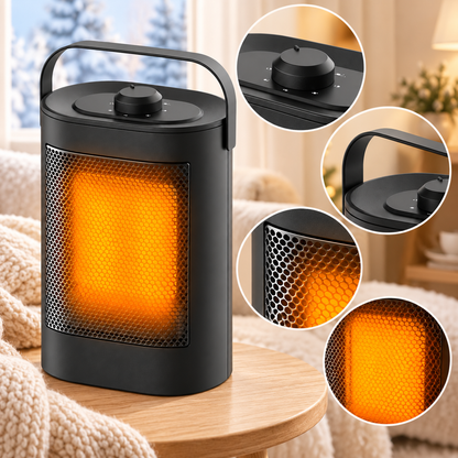 Quick Heating Portable Heater Compact Design Home Use