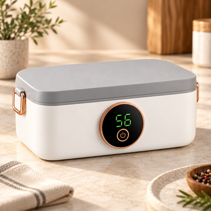 Rechargeable Heated Lunch Box Portable Electric Lunch Box