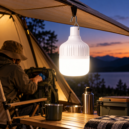 Rechargeable LED Light Portable Waterproof Hanging Design