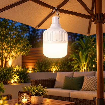Rechargeable LED Light Portable Waterproof Hanging Design