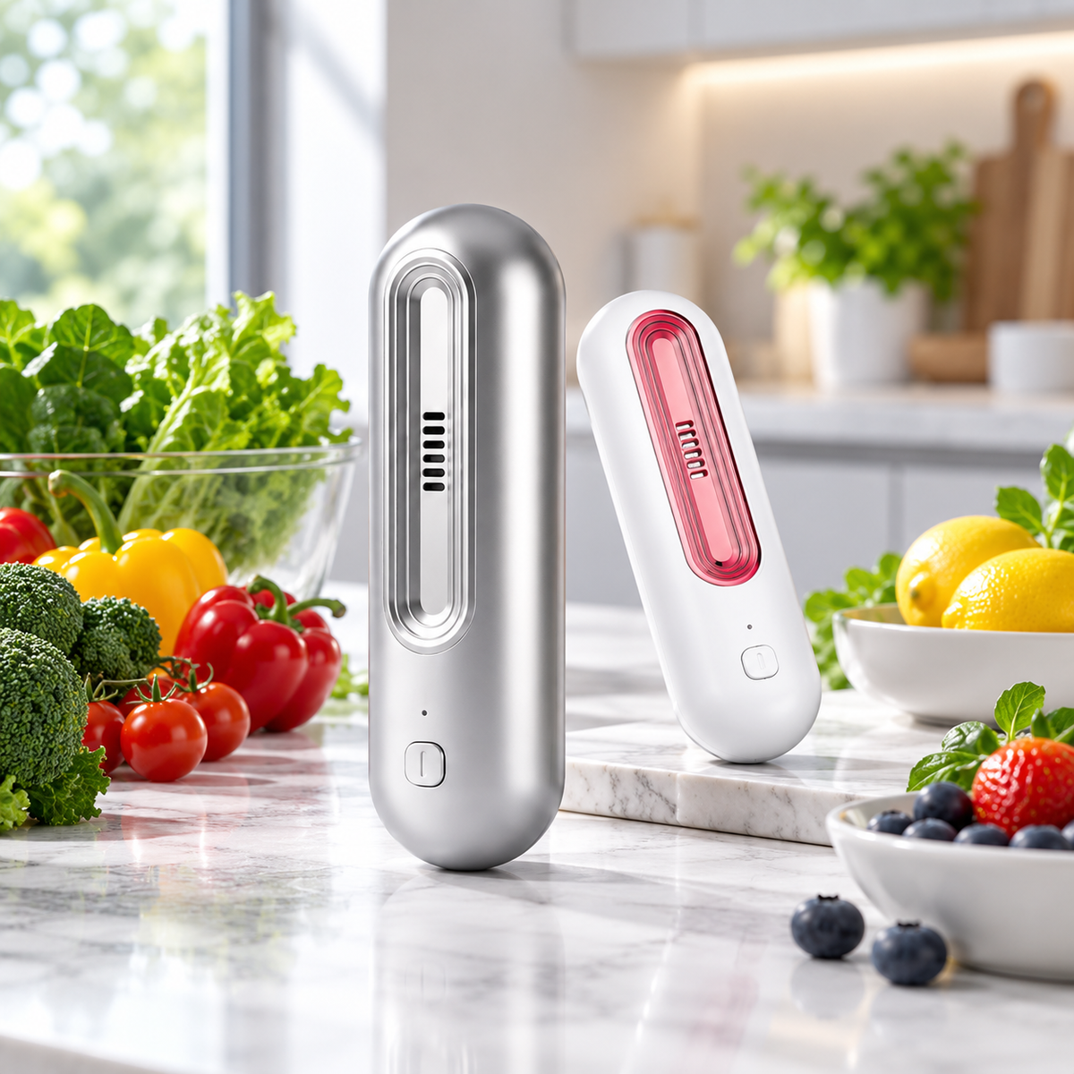Refrigerator Air Purifier Freshener Rechargeable Fridge