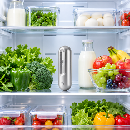 Refrigerator Air Purifier Freshener Rechargeable Fridge