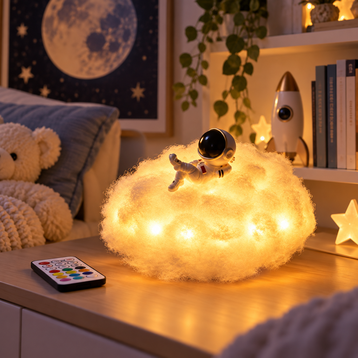 Remote Control Cloud Light Color Changing Soft Lighting