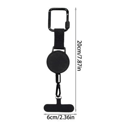 Retractable Phone Security Holder | Anti-Theft Belt Clip Design