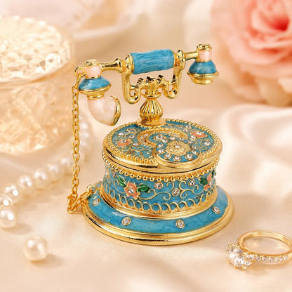 Vintage Telephone Jewelry Box