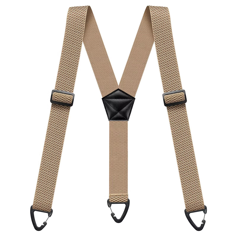 Men's X-Back Suspenders with Hook Clips