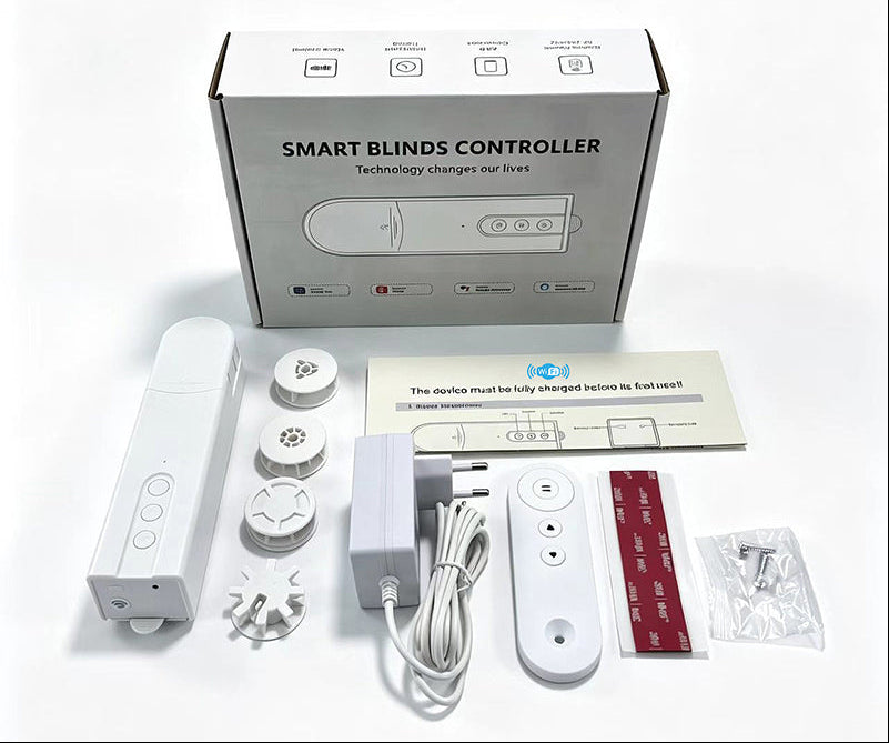 WiFi Smart Curtain Motor – Zigbee Electric Blind Controller Compatible with Smart Life App for Automated Home Window Curtains