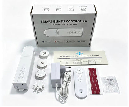 WiFi Smart Curtain Motor – Zigbee Electric Blind Controller Compatible with Smart Life App for Automated Home Window Curtains