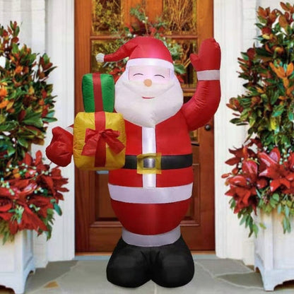 Inflatable Christmas Snowman – 8FT LED Outdoor Yard Decoration for Gardens, Lawns and Holiday Celebrations