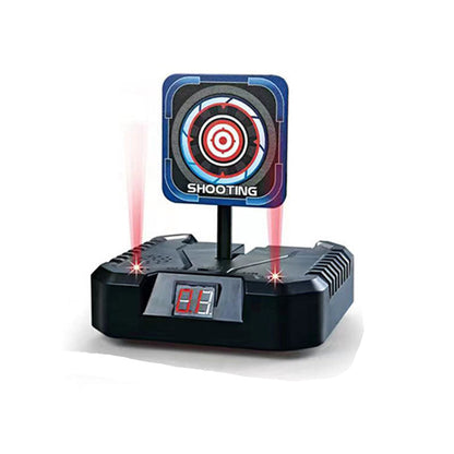 Electronic Shooting Target – 360° Rotating Auto Reset Scoring Target for Toy Gun Practice, Skill Training and Family Fun