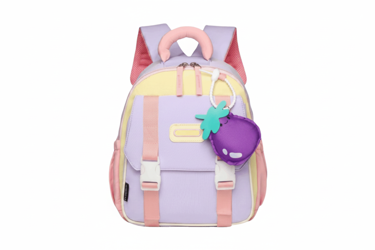 Cartoon Kids School Backpack – Waterproof Lightweight Nursery Bag with Adjustable Straps and Spacious Storage for Everyday School Use