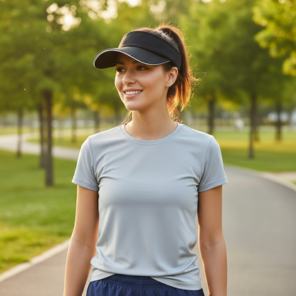 Sports Tennis Visor Cap – Adjustable Sun Protection Hat for Running, Tennis, Golf, Beach and Outdoor Activities