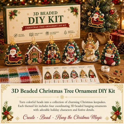 DIY Christmas Beaded Ornament Craft Kit