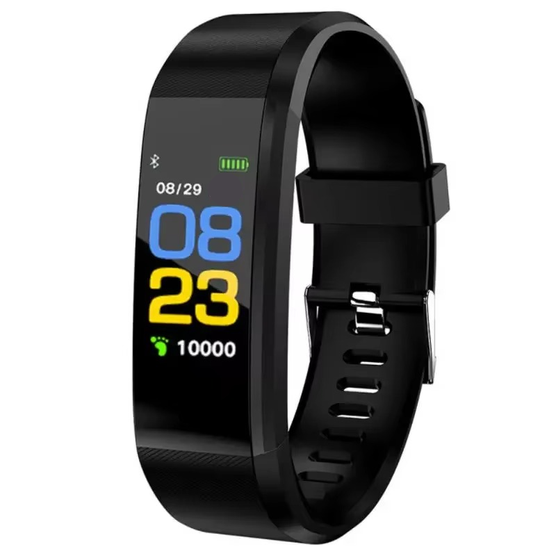 Fitness Smartwatch with Heart Rate and Blood Pressure Monitoring, Step Tracking