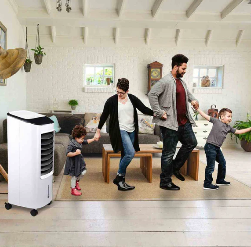 Buy Portable Air Conditioner & Evaporative Swamp Cooler  7L Tank | Fan, Humidifier, Filter + Remote Control
