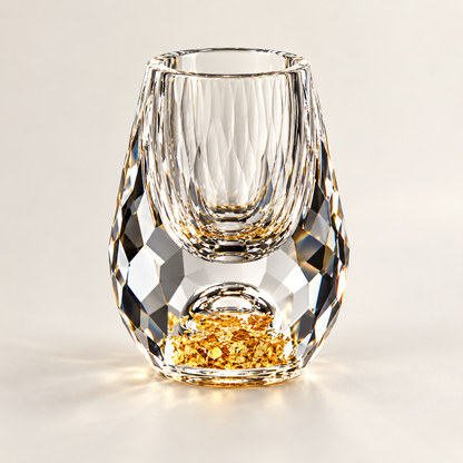 Sequined Crystal Shot Glass Luxury Decorative Drinkware