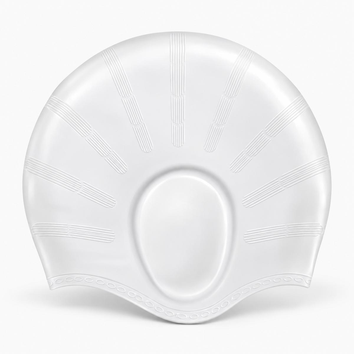 Silicone Swim Cap Ear Protection Long Hair Swim Training