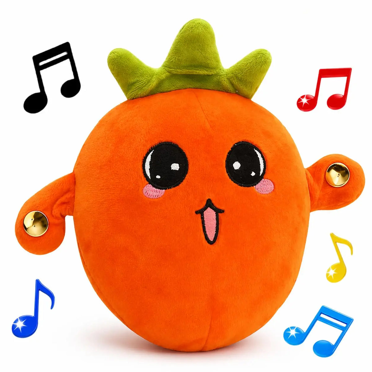 Interactive Two-Player Plush Toy with Sound and Light Responses