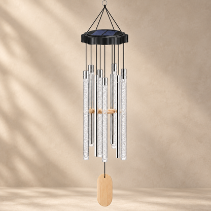 Solar Wind Chimes Musical Outdoor Hanging Lantern