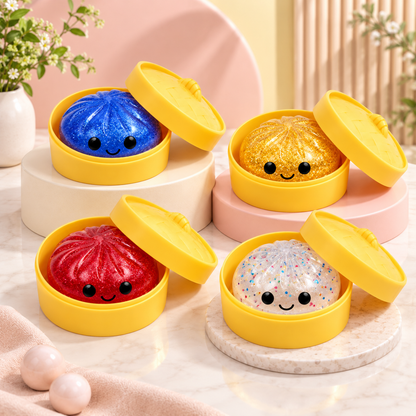 Squishy Stress Ball Soft Dumpling Sensory Fidget Toy