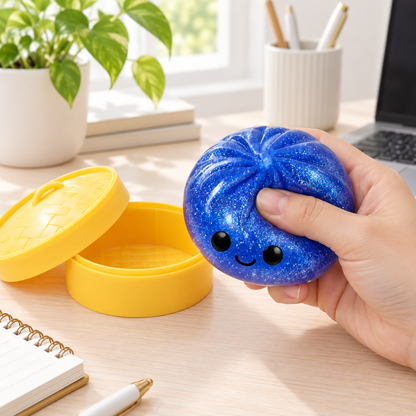 Squishy Stress Ball Soft Dumpling Sensory Fidget Toy