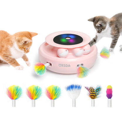 2-in-1 Interactive Cat Toys