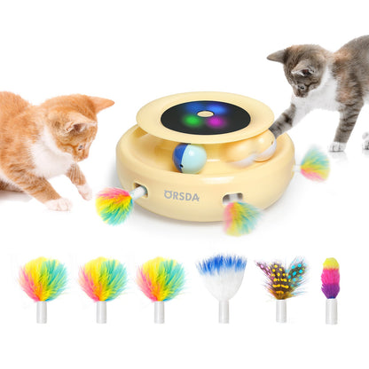 2-in-1 Interactive Cat Toys