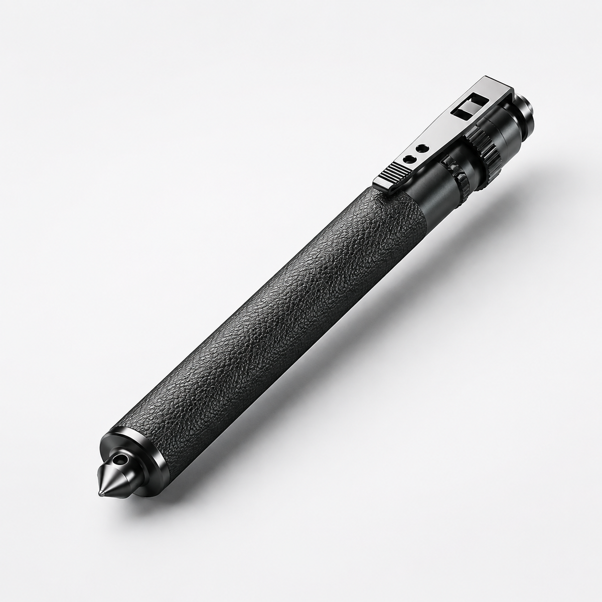 Tactical Pen Flashlight Self Defense Automatic Extension