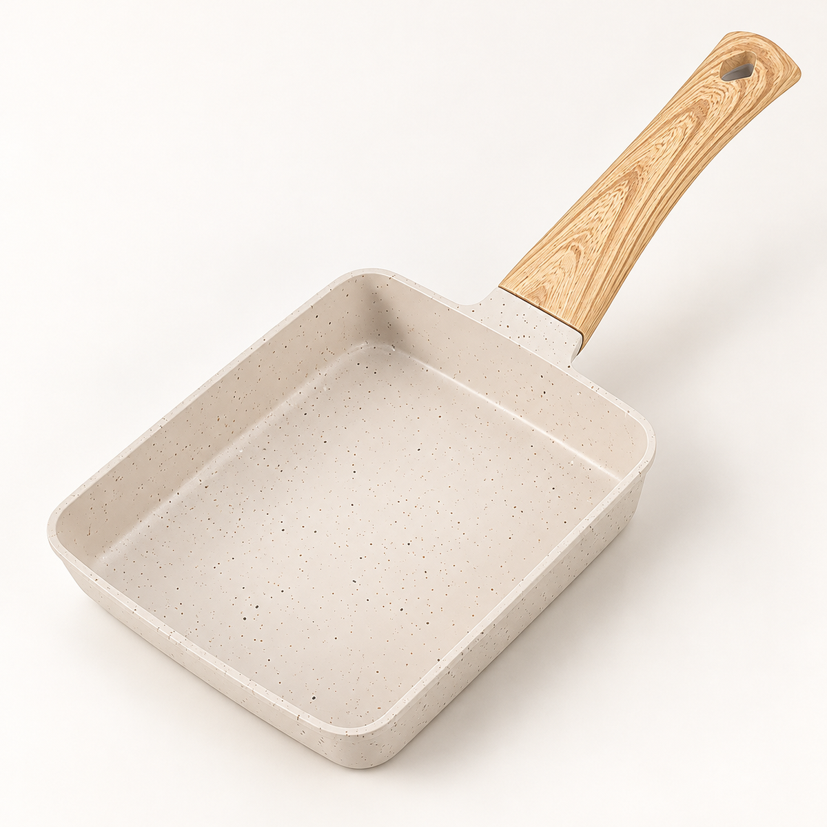 Tamagoyaki Pan Omelette Skillet Nonstick Rectangular Lid