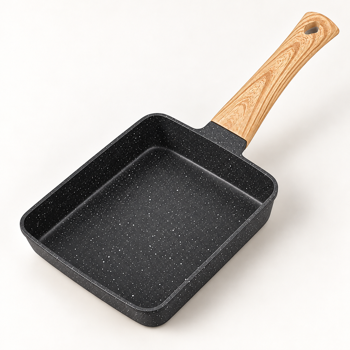 Tamagoyaki Pan Omelette Skillet Nonstick Rectangular Lid