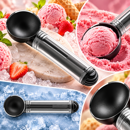 Thermal Non Stick Ice Cream Scooper Ergonomic Handle