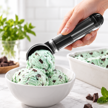 Thermal Non Stick Ice Cream Scooper Ergonomic Handle