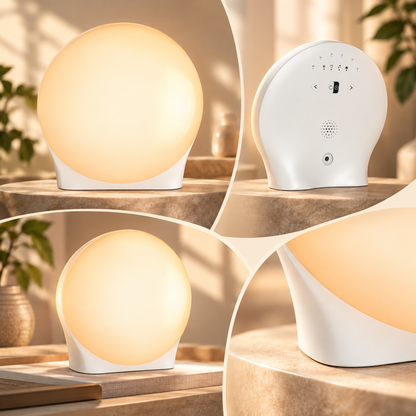 Timer LED Compact Light Therapy Lamp Portable Design