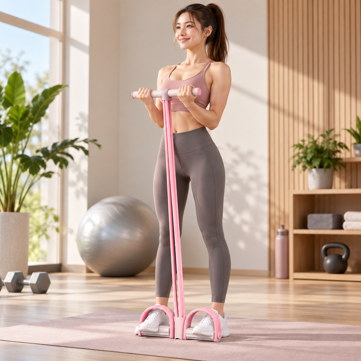 Total Body Resistance Band Home Workout Versatile Fitness Tool