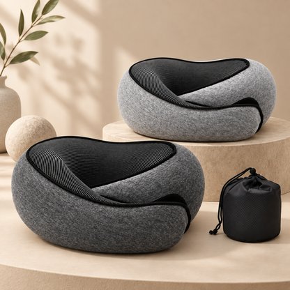 Travel Neck Pillow Memory Foam Portable Design