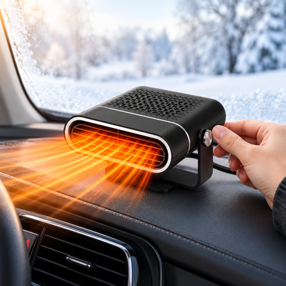 USB Car Heater Portable Defroster Dashboard Plug In
