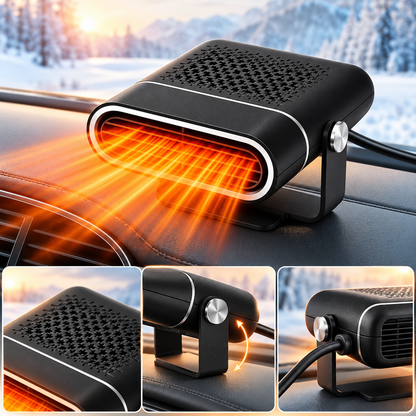 USB Car Heater Portable Defroster Dashboard Plug In