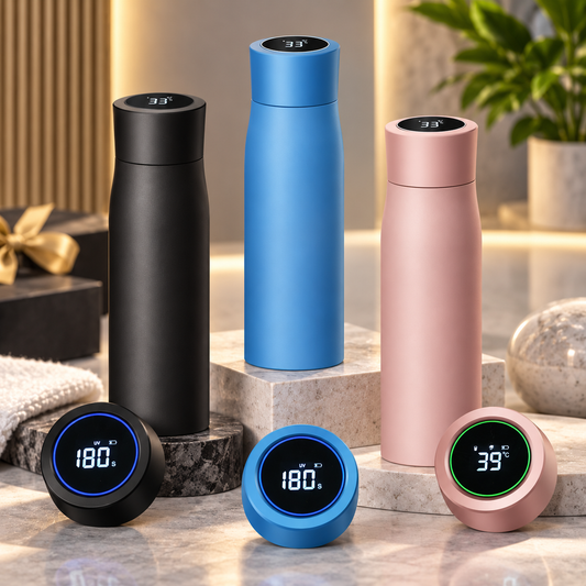 UV Light Water Bottle Self Cleaning Temperature Display