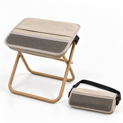 Ultralight Folding Stool Lightweight Camp Seat Portable